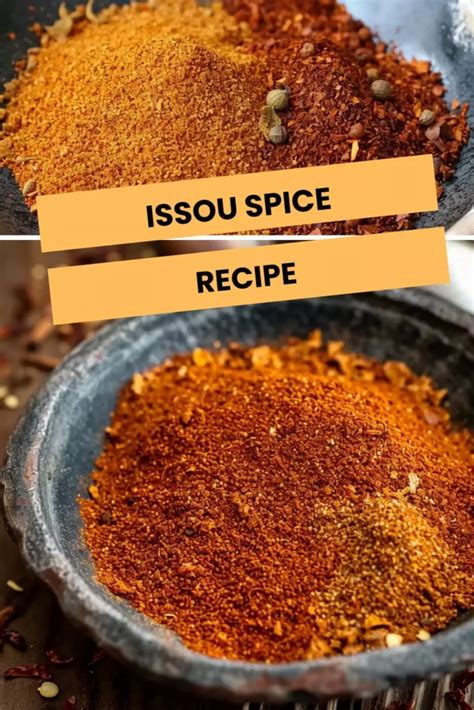 issou spice|Issou Spice Recipe 